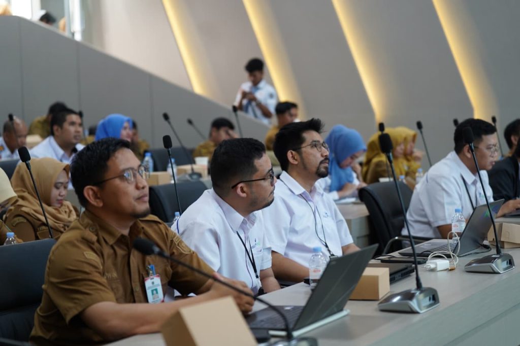 Peluncuran QRIS Dinamis Bank Kalsel di Kantor Bupati Tanah Bumbu untuk pembayaran pajak daerah secara digital